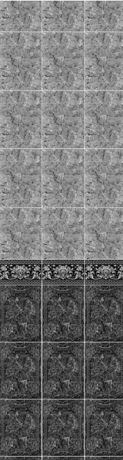 Панель ПВХ 8730/28 Лион черный с глиттером серебро 2,7*0,25м