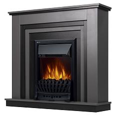 Камин в сборе:портал Grado Classic+очаг Electrolux Classic графит,черный