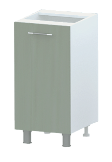 Мебель для кухни Мыло2 рельеф софт мирт стол ТР-400/1 ш400хг466хв820 лдсп //д