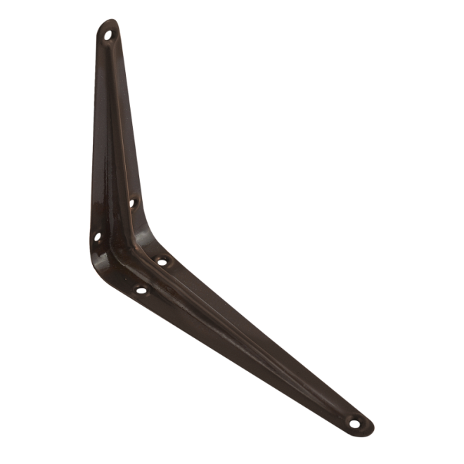 Уголок для полок коричневый 150*125 /до 16 кг/