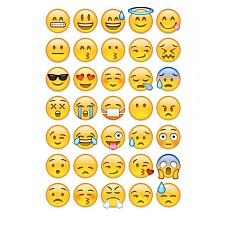 Наклейки для декора 03037 смайлики №2