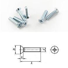 Винт крест г/потай 3*35 DIN965 