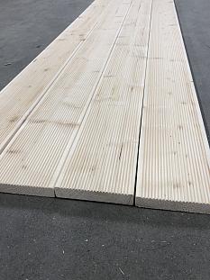 Террасная доска Кат АВ 26*130*3000мм /0,39м2/ строганая