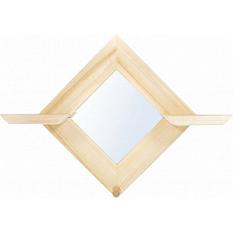 Зеркало ромб /липа/ 60*41 //д РАСПРОДАЖА