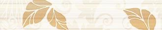 Бордюр Нефрит-Керамика Кензо коричневый 7501 7,5*40