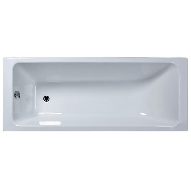 Ванна чугун Оптима белая 1,5м сифон+ножки V169л в547ш700г392мм                   