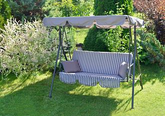 Качели садовые Габи 1600*1000*1500мм d32мм /С950/С1007/С1525/