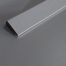 Наличник экошпон цвет ясень белоснежный телескоп 2,2м 70*10мм к 61,Л1,45 /10/