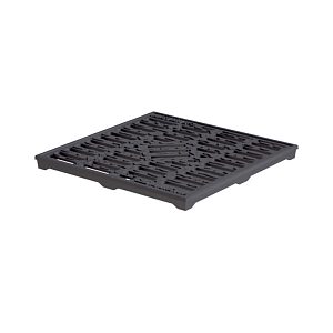 Решетка Aquastock 32814 чугунная капля д285 ш285 в20мм 3,2кг для дождеприемника  — фото в Интердекор