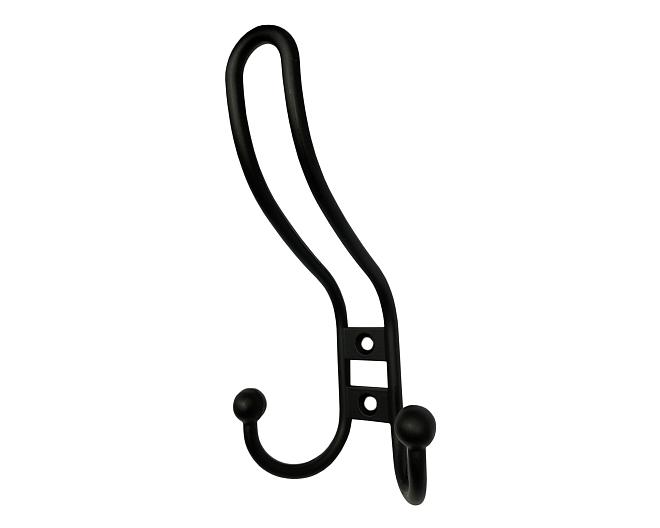 Крючок 3-х рожковый 134х57 черн 1205/12