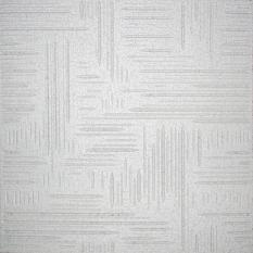 Потолочная плитка Уют прессованная белая норма /48/