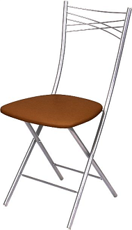 Стул кухонный складной Ника 1 ССН1/3/13 1(2) коричневый