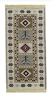 Ковер хлопковый Kilim Gold 0,6*1,2 58231 беж