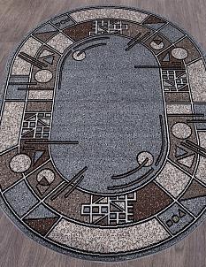 Ковер Сиерра 1*2 Albina 3 гол/кор ОВАЛ