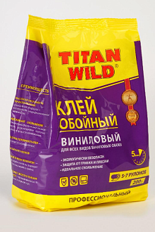 Клей Титан Wild для обоев виниловый 200гр /36/