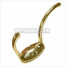 Крючок двойной жук 70мм золото усиленный 3071/703А/26