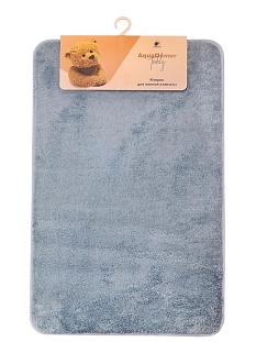 Коврик на резиновой основе Aquadomer Teddy 60*100 1 предм M06 голубой ъъ