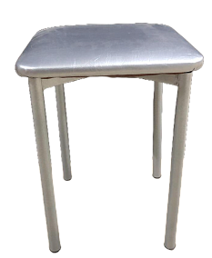 Стул-табурет Усиленный 22 серый металл с каркасом св мусс