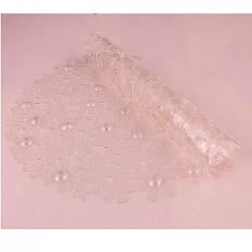 Коврик SPA 55104/6635 цветы прозрачный /24/