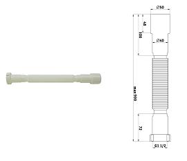 Гофра 40-50&nbsp;&nbsp;90см /30980622/70/