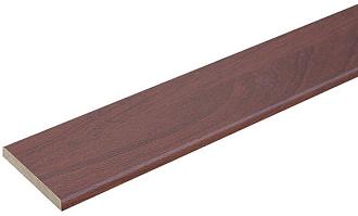 Наличник ламинированный плоский цвет итальянский орех темный 2,150м 70*5,5мм /10/