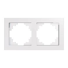 Stekker Катрин белая установ рамка стекло 2-я GFR00-7002-01 39255