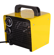 Тепловая пушка электрическая металлокерамика 220В 2/1кВт квадр 120м3/ч 280х250х275мм 1,3кг ТЭПК-EU-2000 Eurolux 