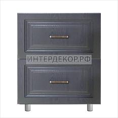 Мебель для кухни фреза Квадро африканский лапачо графит стол ТР-600/2 ш600хг466хв820 лдсп 