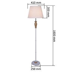 Торшер 02066/1 WH