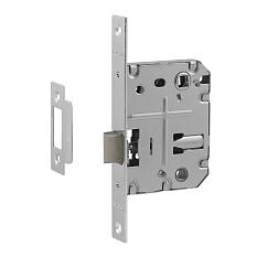 Замок врезной ЗВ 2070-70мм хром пластик прям планка фиксатор