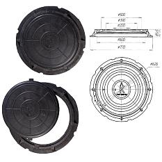 Люк полимерный 7тн