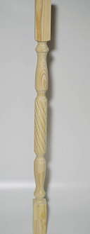 Балясина №11 витая середина 50*50*900мм