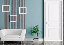 МДФ рейка интерьерная дуб серый 35*16*2700мм