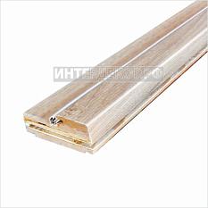 Коробка экошпон цвет беленый дуб 2,1м 75*35*30*10*40мм под телескоп нал к Брайтон,Парма /5/ РАСПРОДАЖА