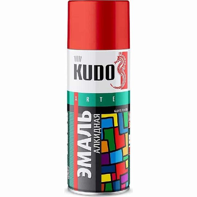 Спрей алкидный белый Kudo 520мл /12/