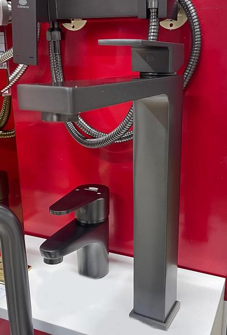 Смеситель Dominion тюльпан 71227-GA оружейно-серый матовый