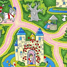 Палас детский Войлок 2*3 Василиса зел 