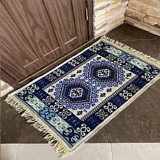 Ковер хлопковый Kilim Gold 0,6*0,9 57139 крем/сер