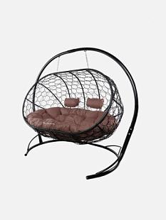 Диван Лежебока подвесной ротанг 2150*1100*1850мм с подушкой