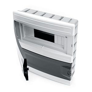 Бокс пластик ЩРВ-П 16 модулей с дверцей IP41 302х242х92 39186/39654/SQ0902-0005 — фото в Интердекор