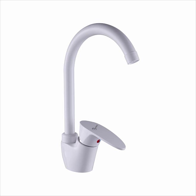 Смеситель PLStart PL4105-8 белый