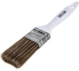 Кисть для лака Profi (пласт ручка иск щетина) 35*15мм 730-038 /12/