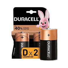 Батарейки алкалиновые LR20 (1уп-2шт) Duracell