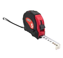 Рулетка 5м/19мм обрезиненный корпус 016-0519 /10/