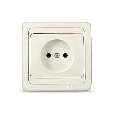 Валери слоновая кость розетка 1сп Б-В0022/10/