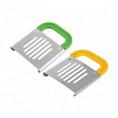 Крышка металл сливная с ручкой 