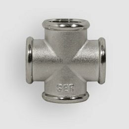 Фитинги нлх Крестовина 1/2" г/г /10/100/ — фото в Интердекор