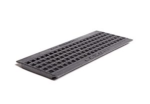 Решетка Aquastock 31523С чугунная ячеистая РЧЯ 50*19,7 DN150 д500 ш197 в21мм  — фото в Интердекор