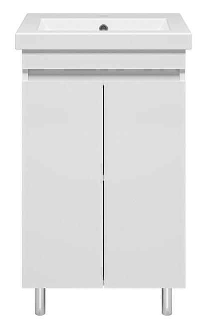 Тумба с умывальником Енисей 50 белая 50*80*38,5