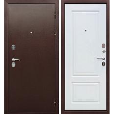 Дверной блок метал 9 Толстяк-1 205*86 0,8мм левая бел ясень 2 замка